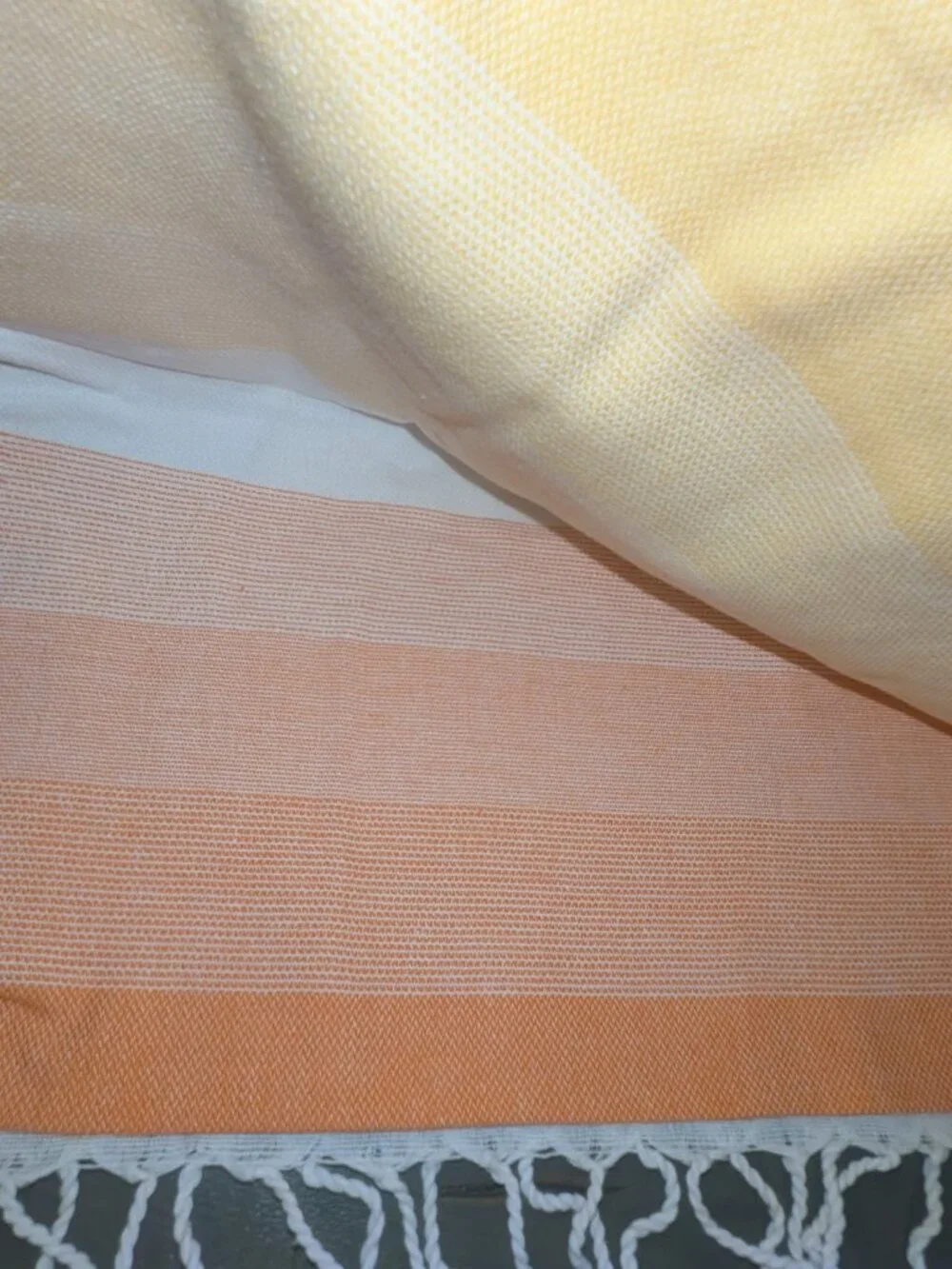 Teema Turkish Towel THE YELLOW LAYERS 68 x 38